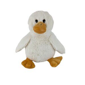 Bearington Collection Big Bill the Duck Plush 10 Inch White Stuffed Animal‎ Toy